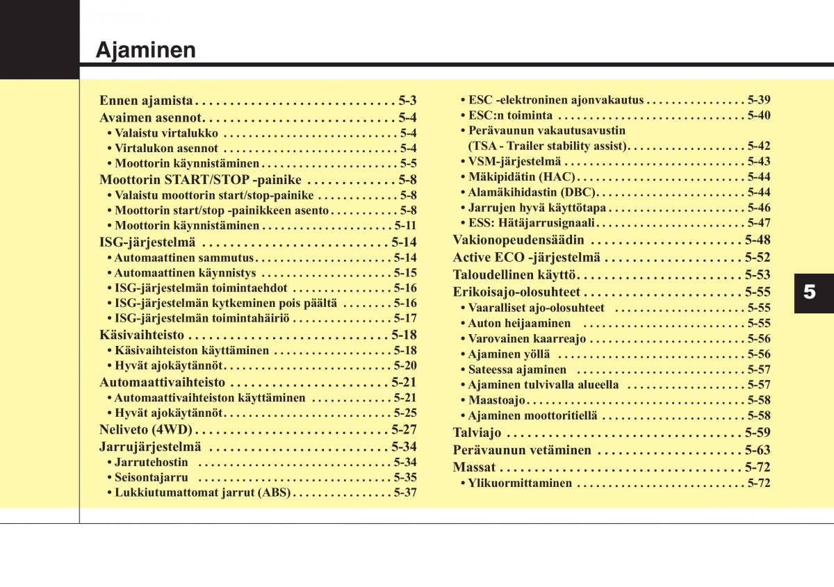 KIA Sportage III 3 omistajan kasikirja / page 363