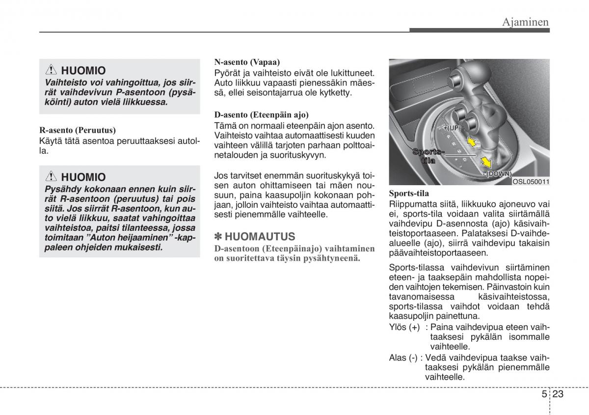 KIA Sportage III 3 omistajan kasikirja / page 385