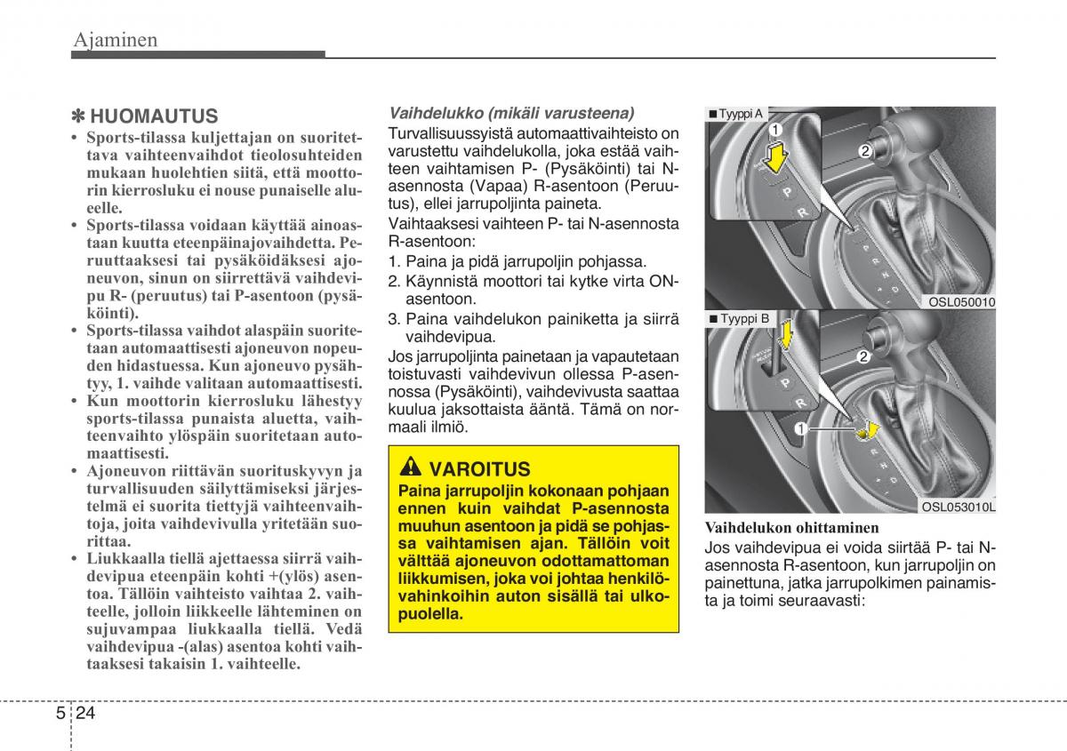 KIA Sportage III 3 omistajan kasikirja / page 386