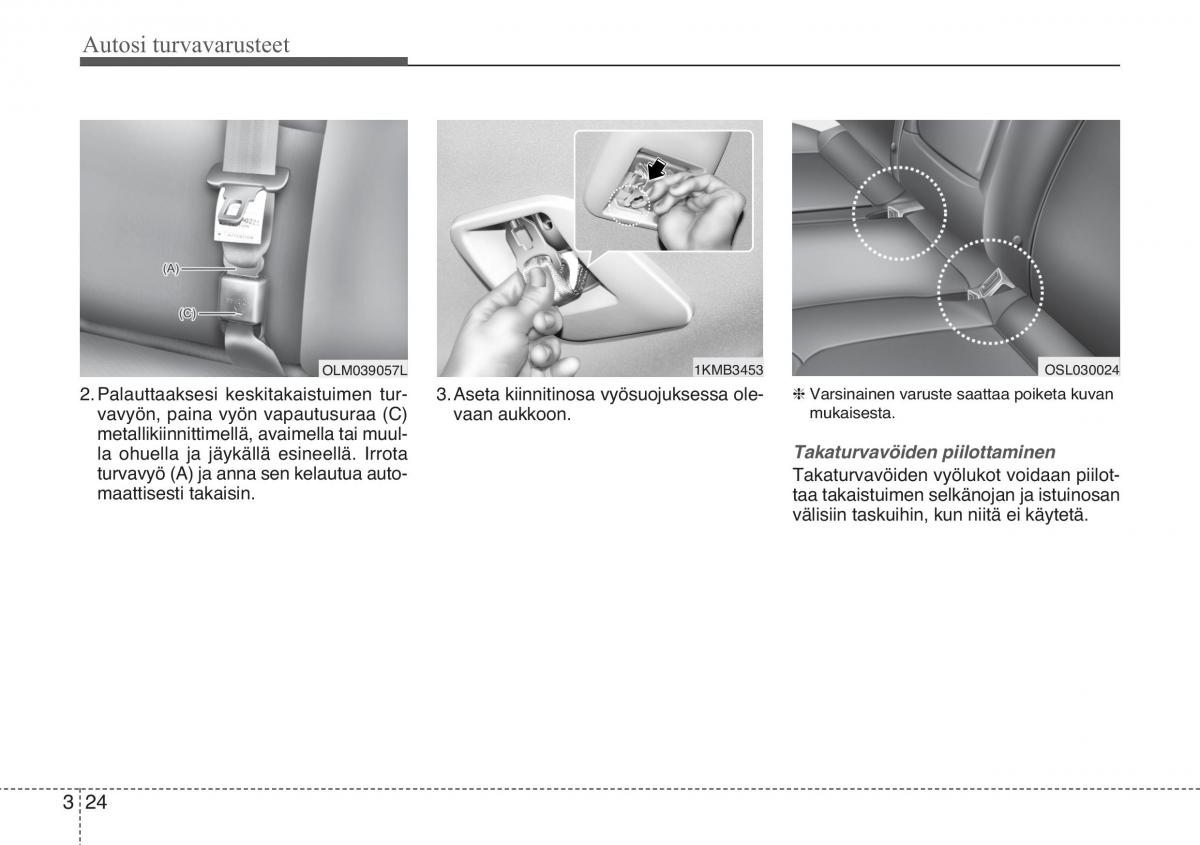 KIA Sportage III 3 omistajan kasikirja / page 39