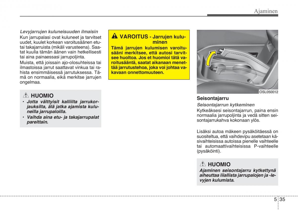 KIA Sportage III 3 omistajan kasikirja / page 397