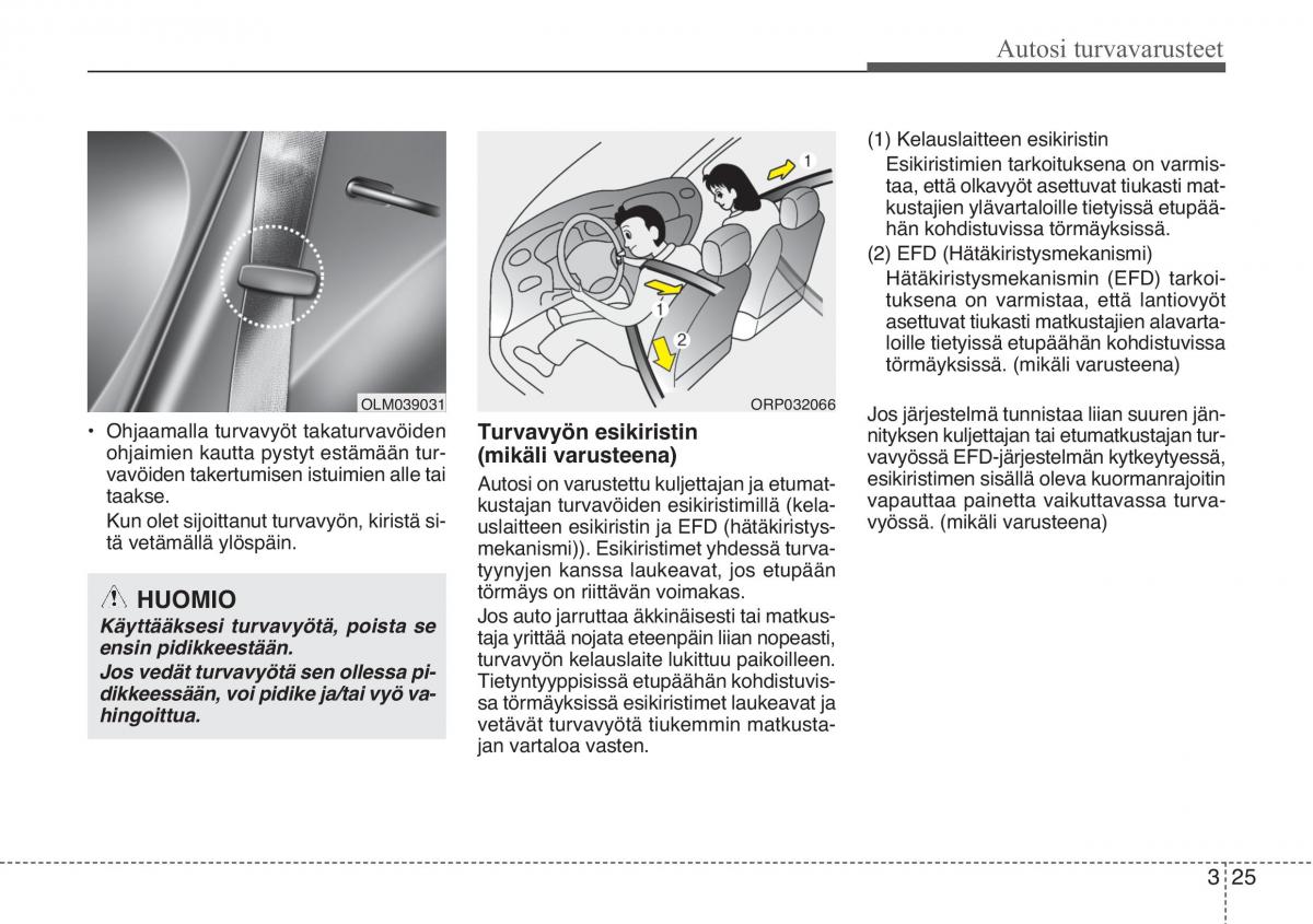 KIA Sportage III 3 omistajan kasikirja / page 40