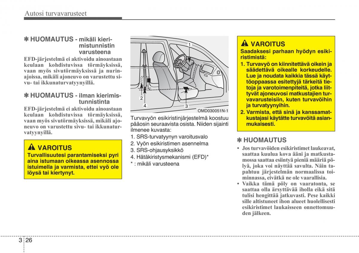 KIA Sportage III 3 omistajan kasikirja / page 41