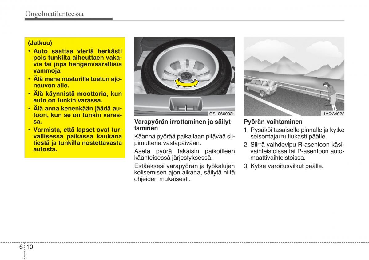 KIA Sportage III 3 omistajan kasikirja / page 444