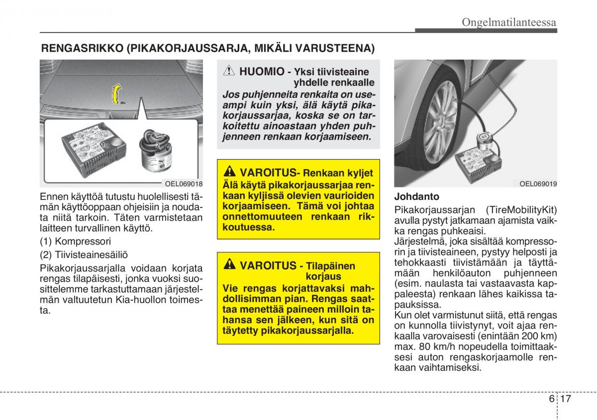 KIA Sportage III 3 omistajan kasikirja / page 451