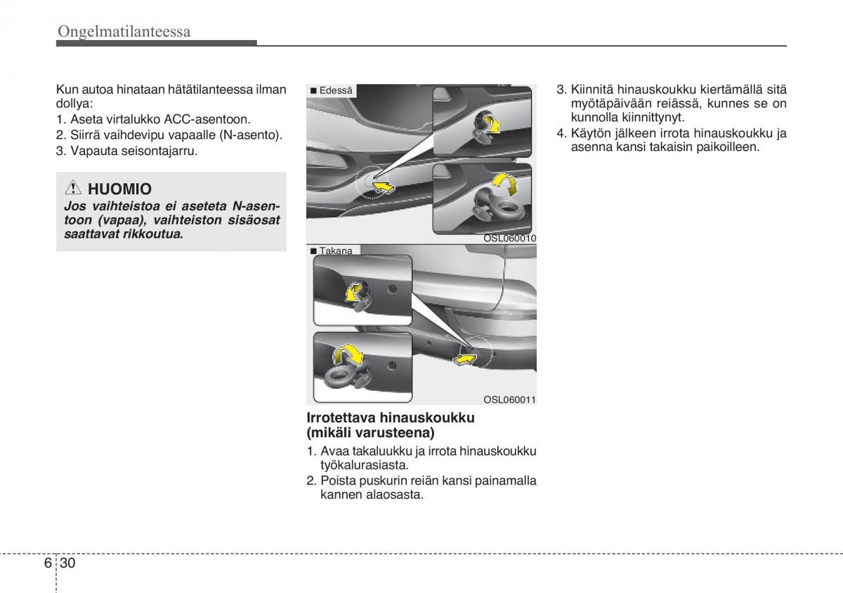 KIA Sportage III 3 omistajan kasikirja / page 464