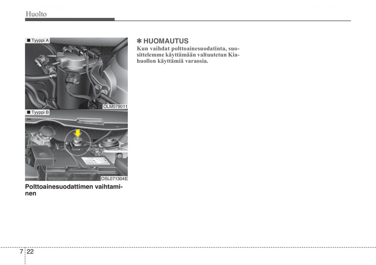 KIA Sportage III 3 omistajan kasikirja / page 489