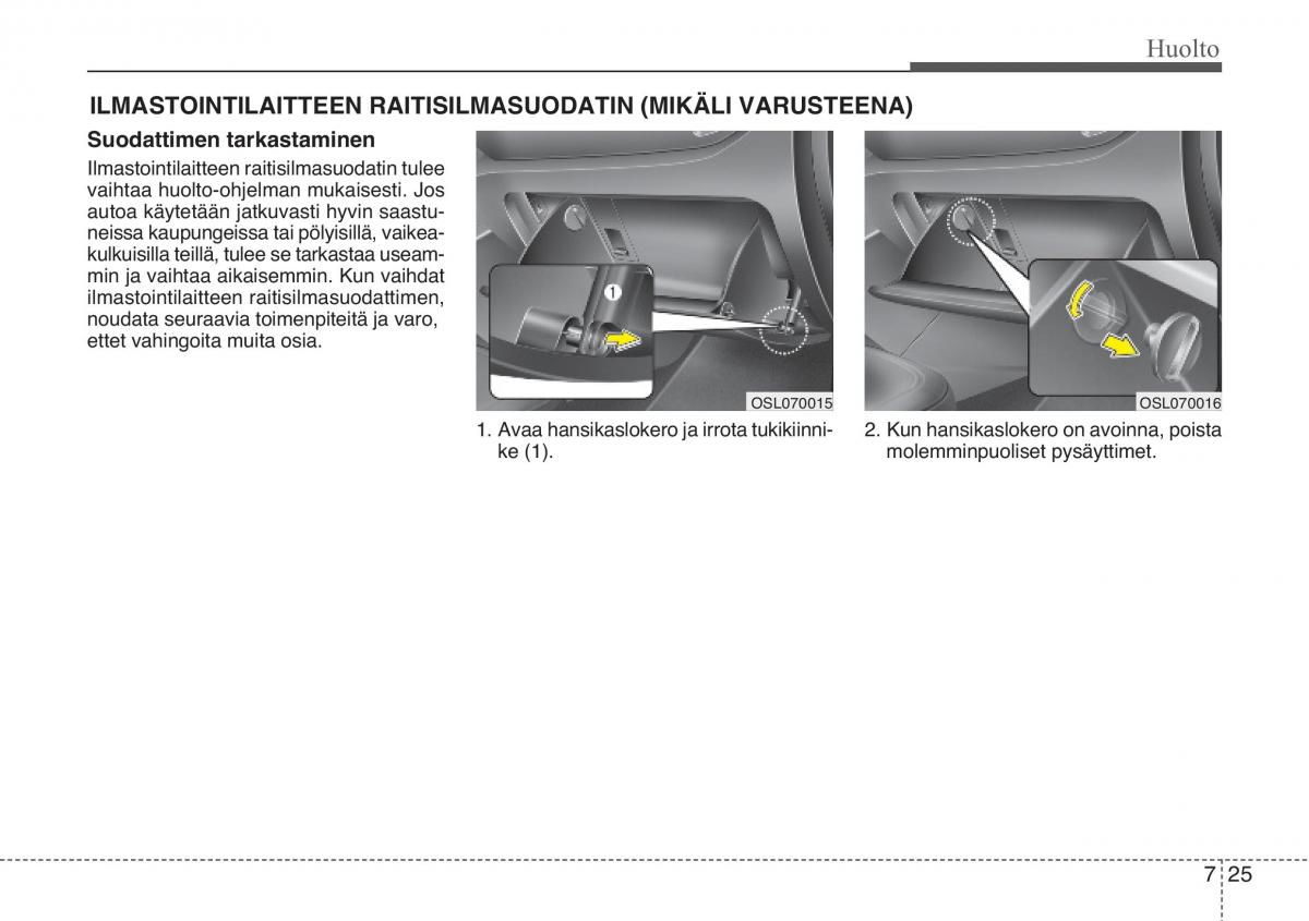 KIA Sportage III 3 omistajan kasikirja / page 492