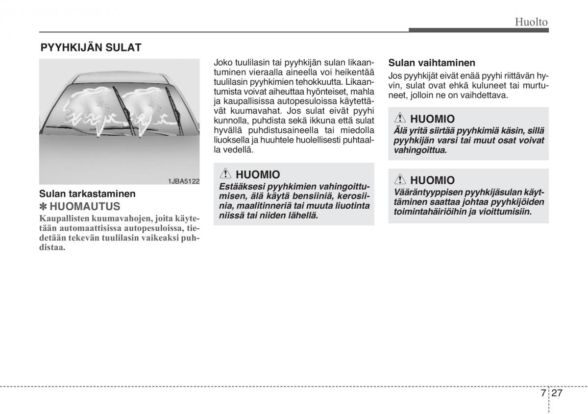 KIA Sportage III 3 omistajan kasikirja / page 494