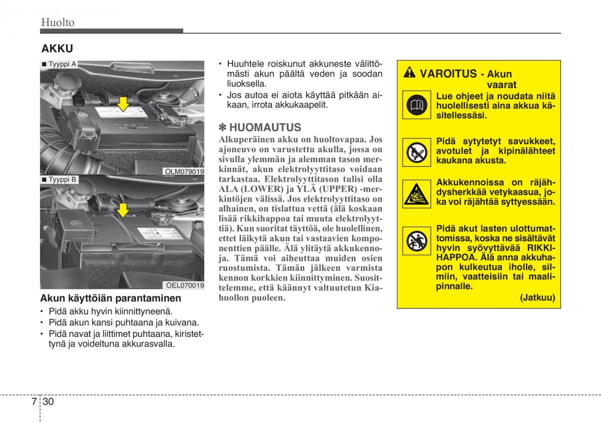 KIA Sportage III 3 omistajan kasikirja / page 497