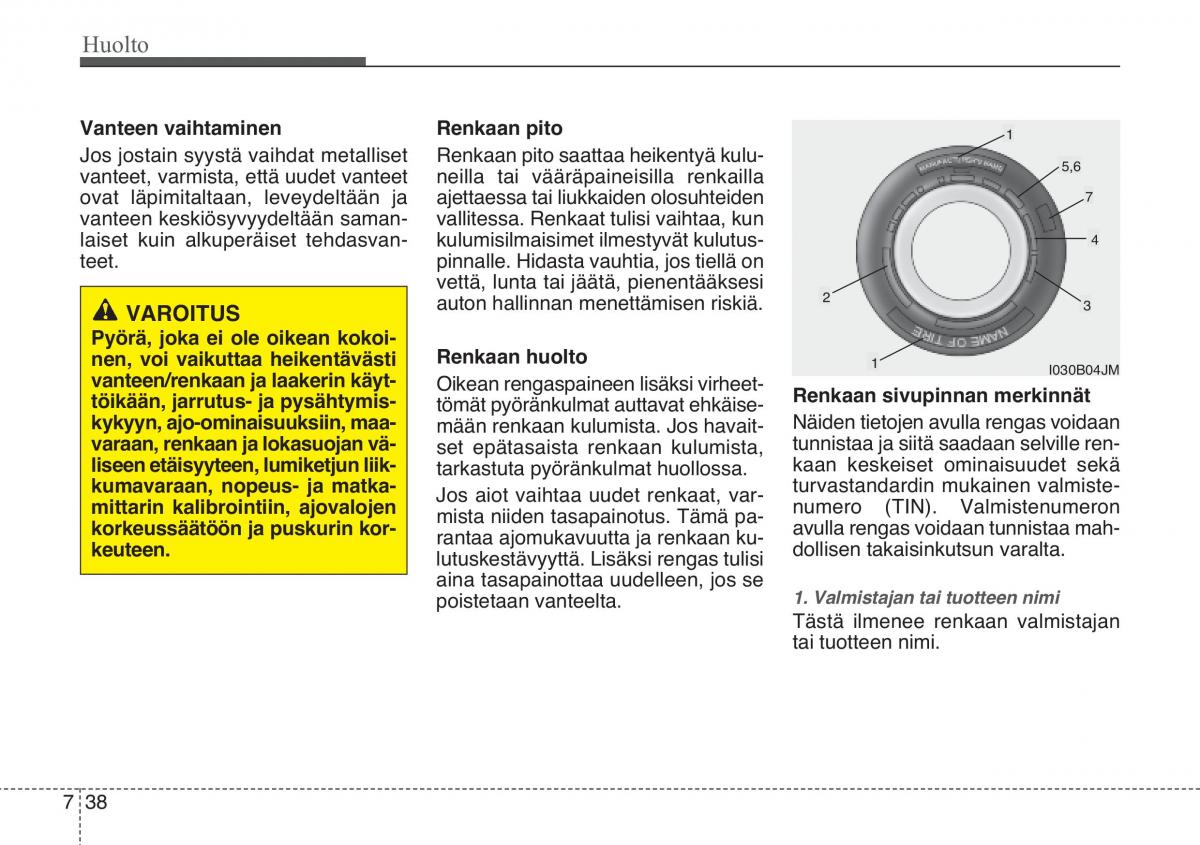 KIA Sportage III 3 omistajan kasikirja / page 505