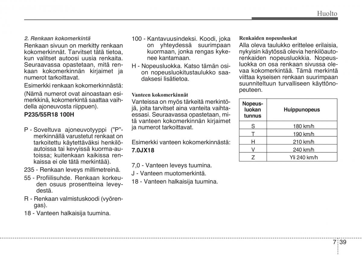 KIA Sportage III 3 omistajan kasikirja / page 506