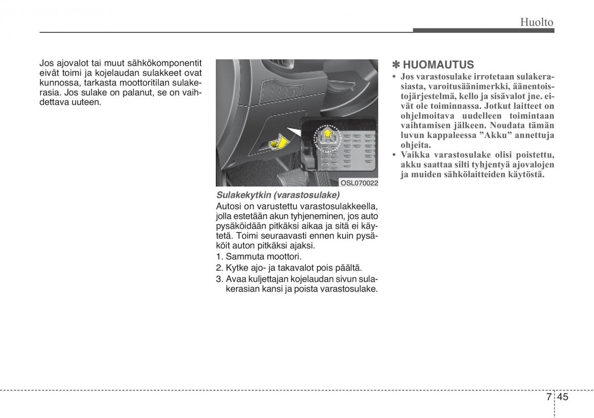 KIA Sportage III 3 omistajan kasikirja / page 512