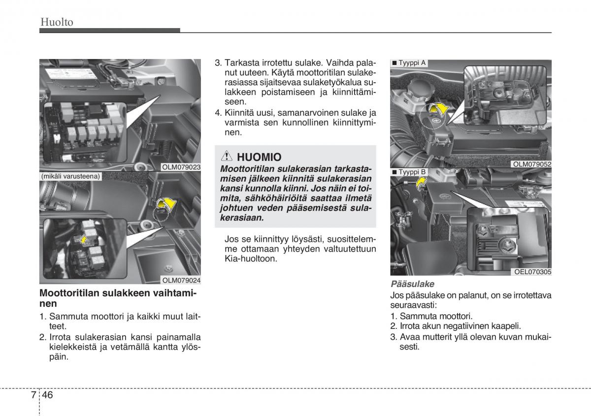 KIA Sportage III 3 omistajan kasikirja / page 513