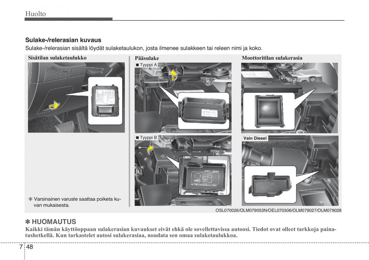 KIA Sportage III 3 omistajan kasikirja / page 515