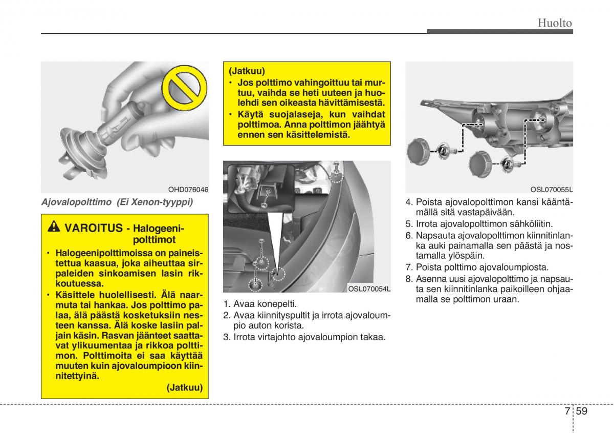 KIA Sportage III 3 omistajan kasikirja / page 526