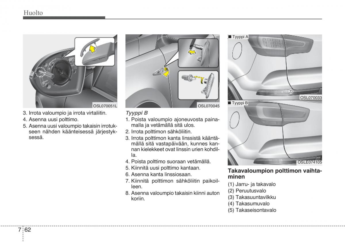 KIA Sportage III 3 omistajan kasikirja / page 529