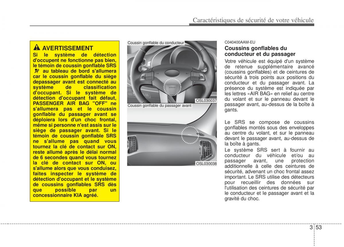 KIA Sportage III 3 manuel du proprietaire / page 66