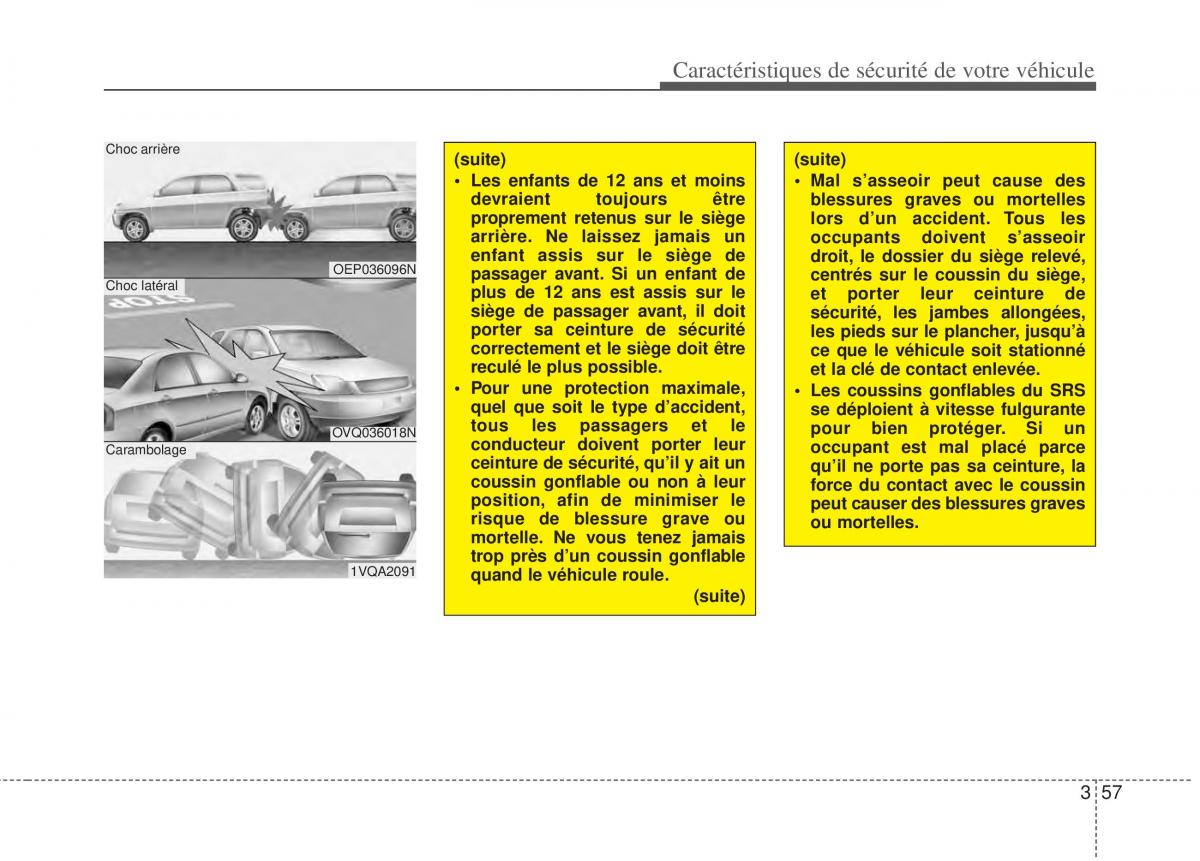 KIA Sportage III 3 manuel du proprietaire / page 70