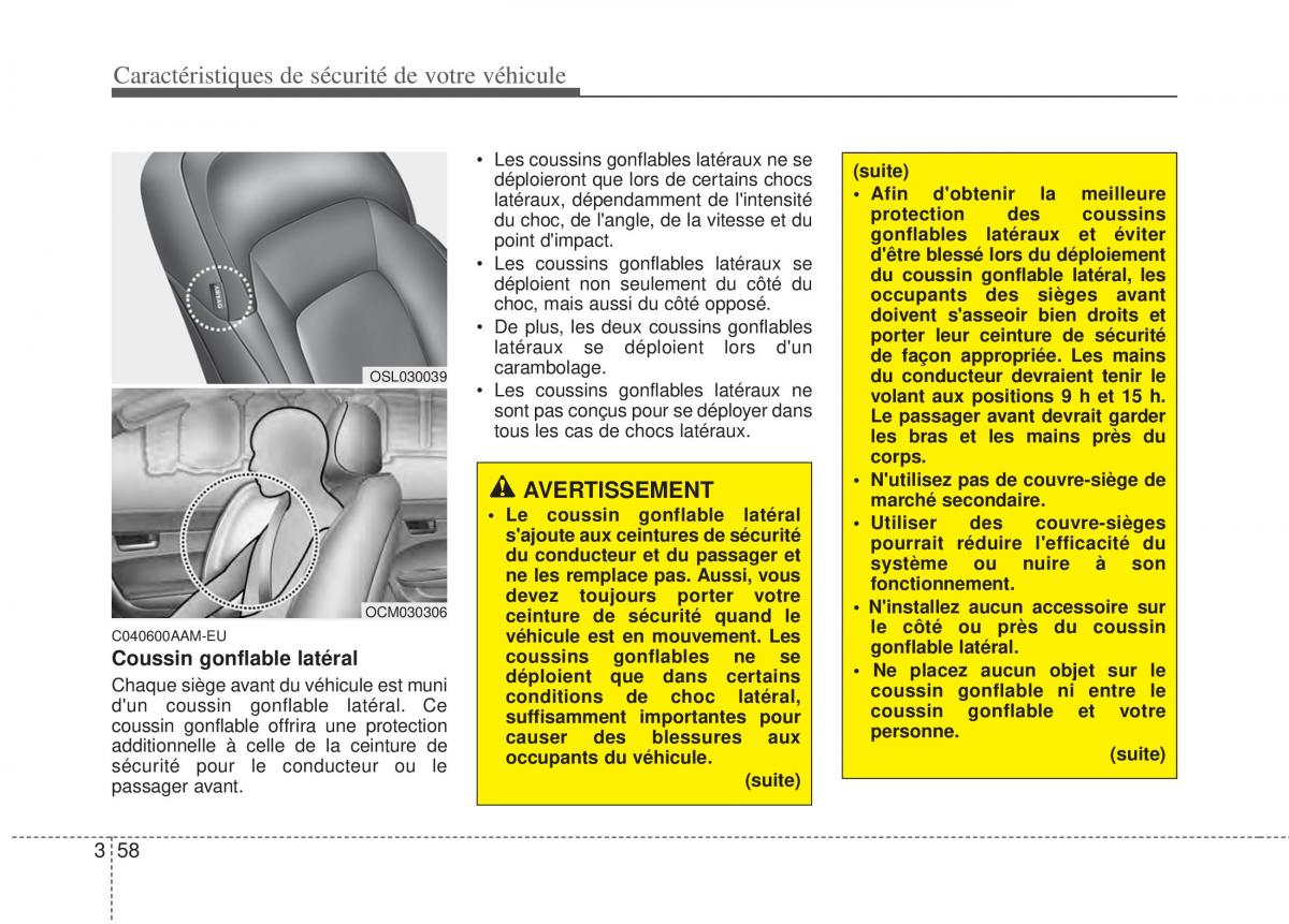 KIA Sportage III 3 manuel du proprietaire / page 71