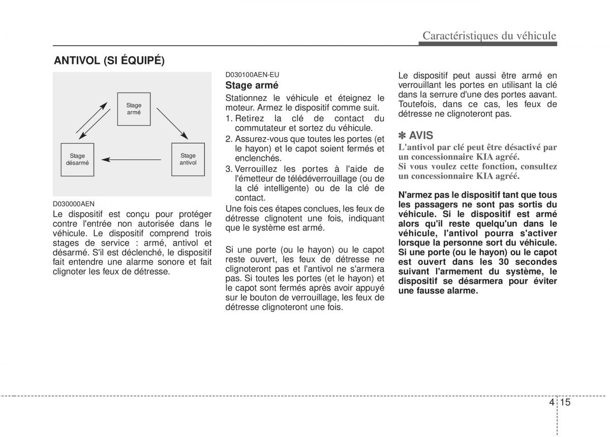 KIA Sportage III 3 manuel du proprietaire / page 96