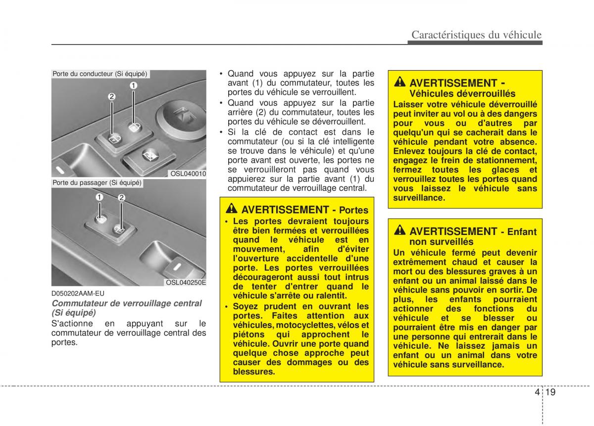 KIA Sportage III 3 manuel du proprietaire / page 100