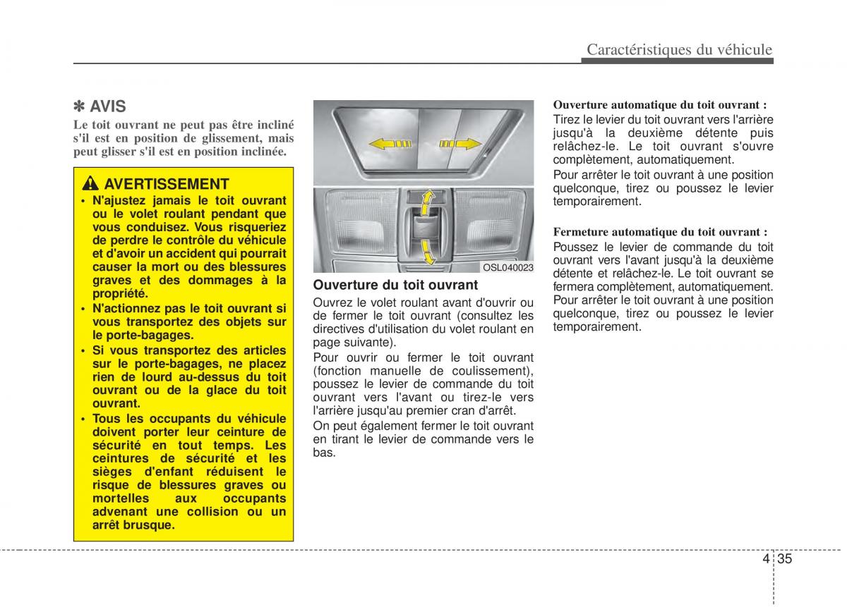 KIA Sportage III 3 manuel du proprietaire / page 116