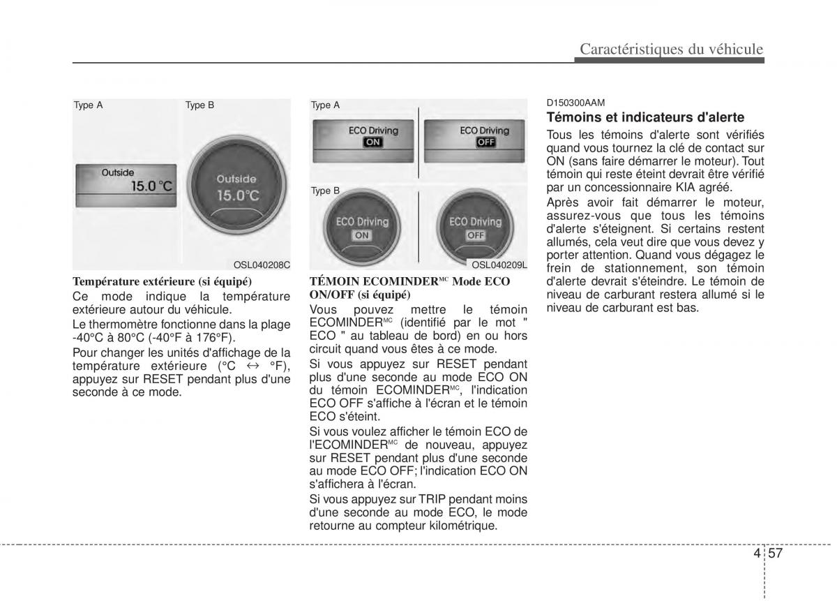 KIA Sportage III 3 manuel du proprietaire / page 138