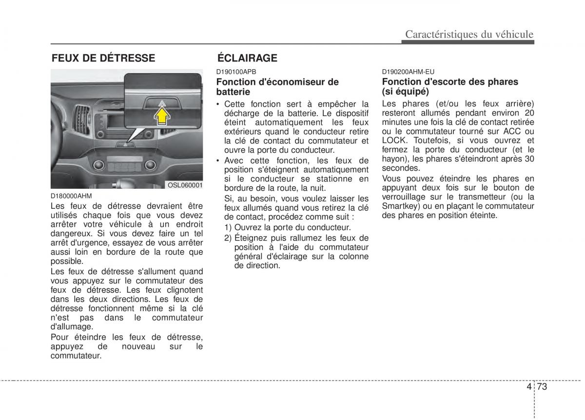 KIA Sportage III 3 manuel du proprietaire / page 154