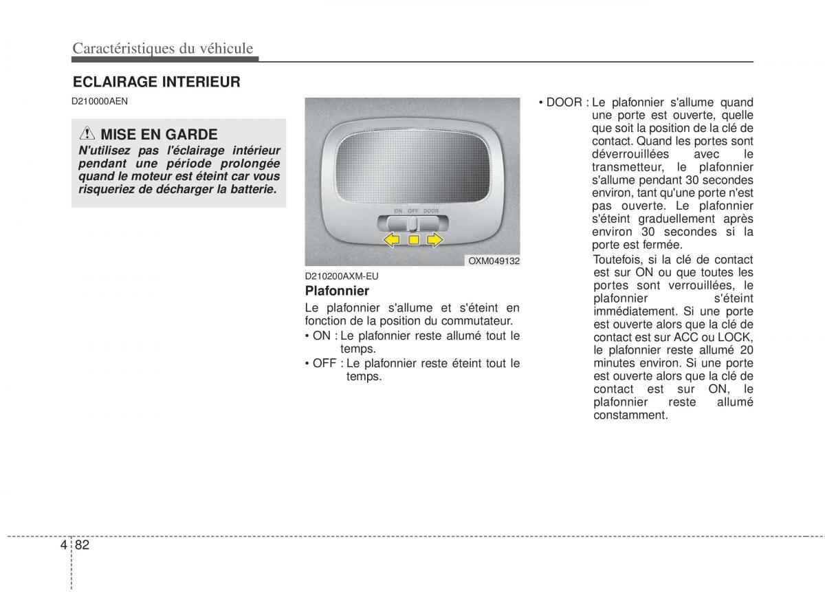 KIA Sportage III 3 manuel du proprietaire / page 163