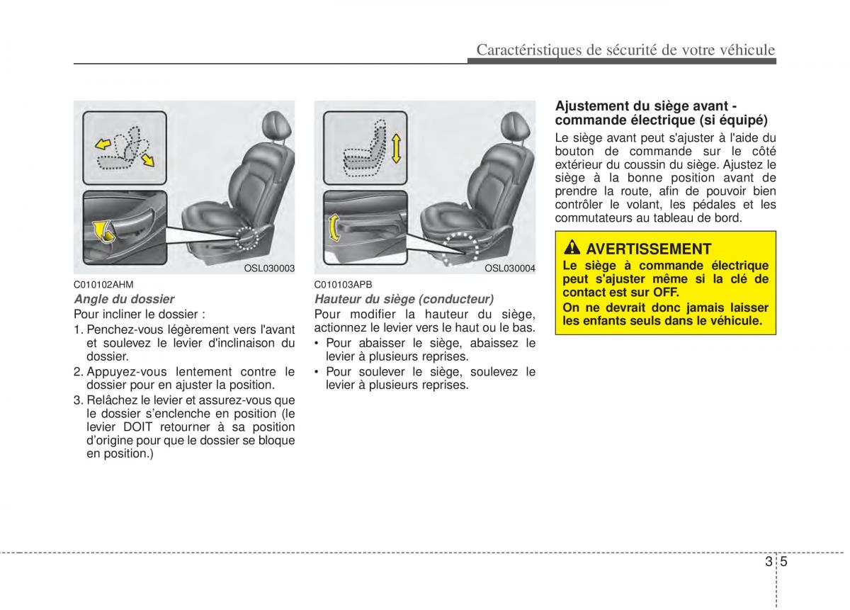 KIA Sportage III 3 manuel du proprietaire / page 18