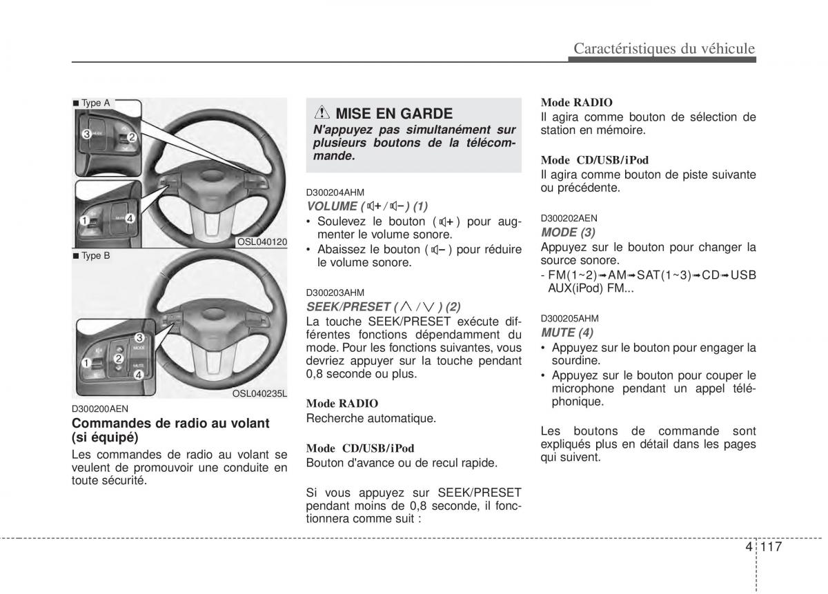 KIA Sportage III 3 manuel du proprietaire / page 198