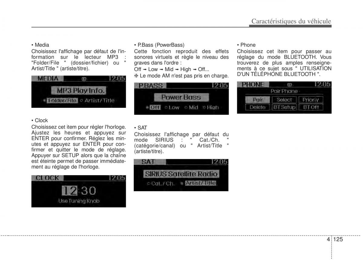 KIA Sportage III 3 manuel du proprietaire / page 206