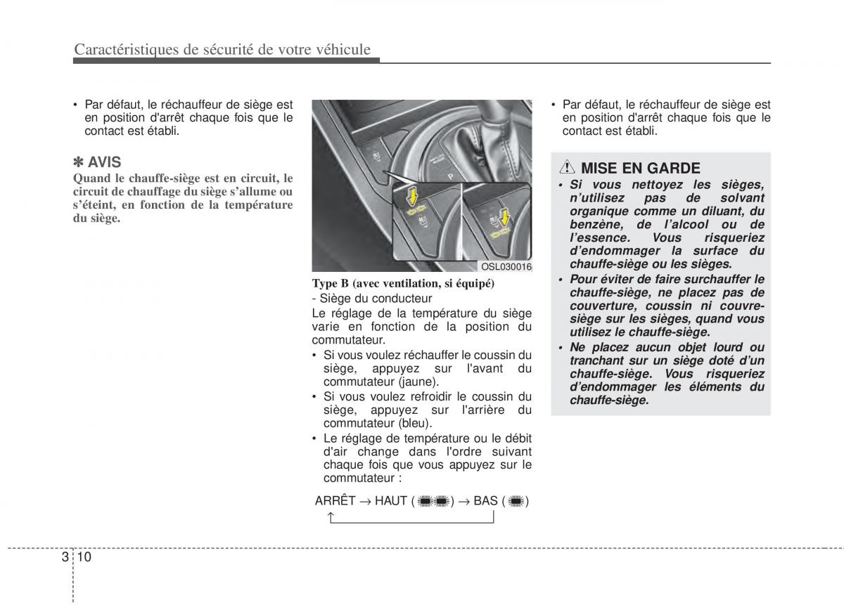 KIA Sportage III 3 manuel du proprietaire / page 23