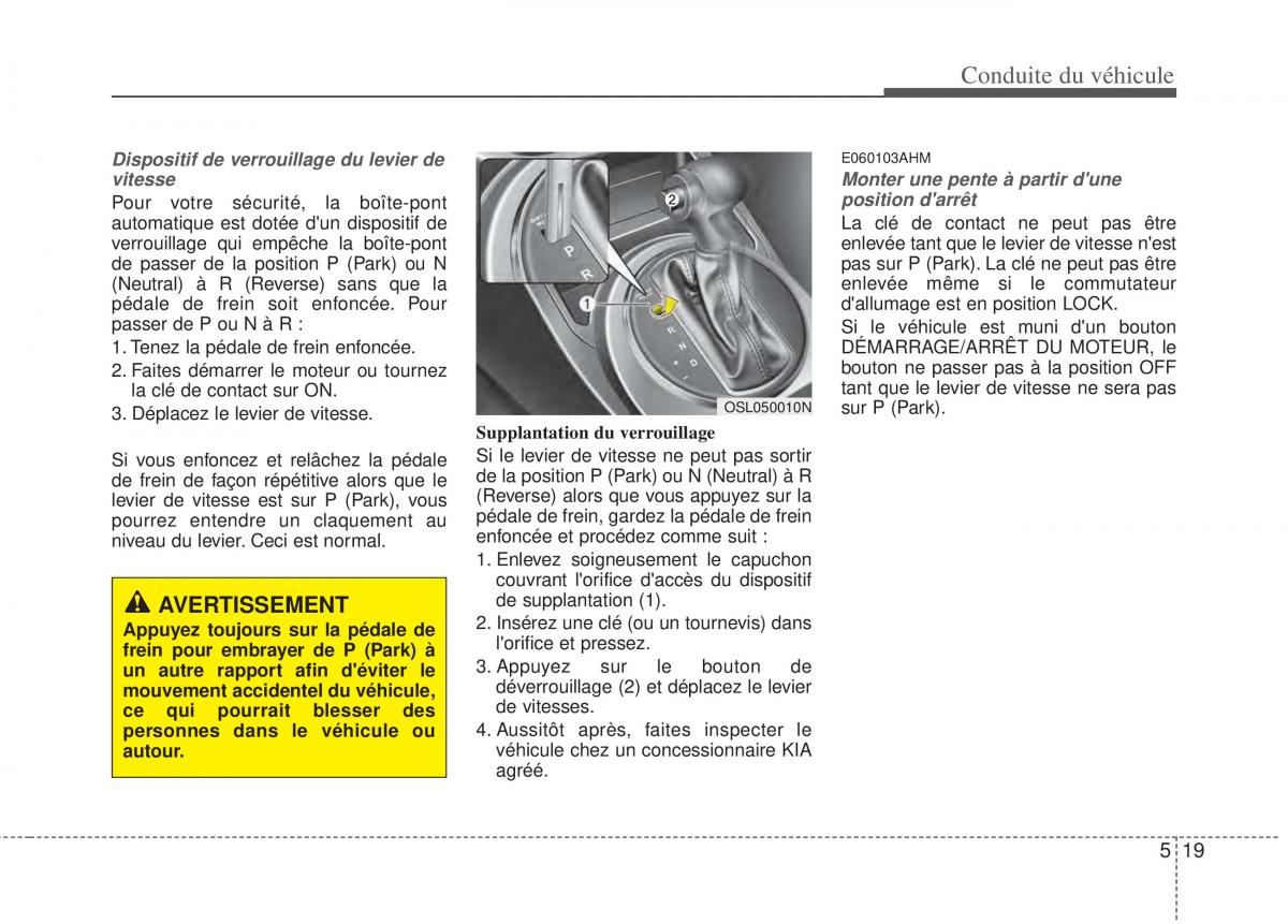 KIA Sportage III 3 manuel du proprietaire / page 251