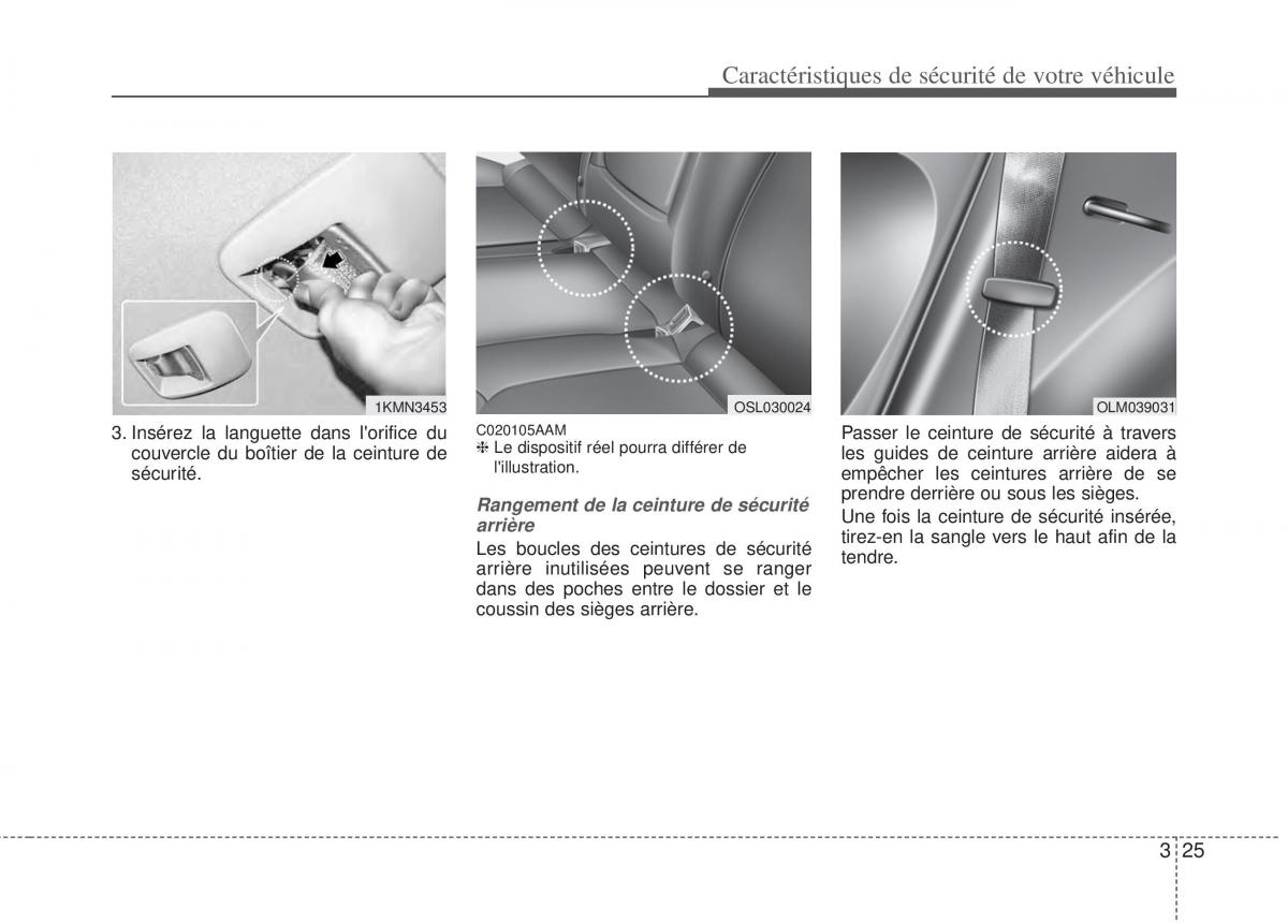 KIA Sportage III 3 manuel du proprietaire / page 38