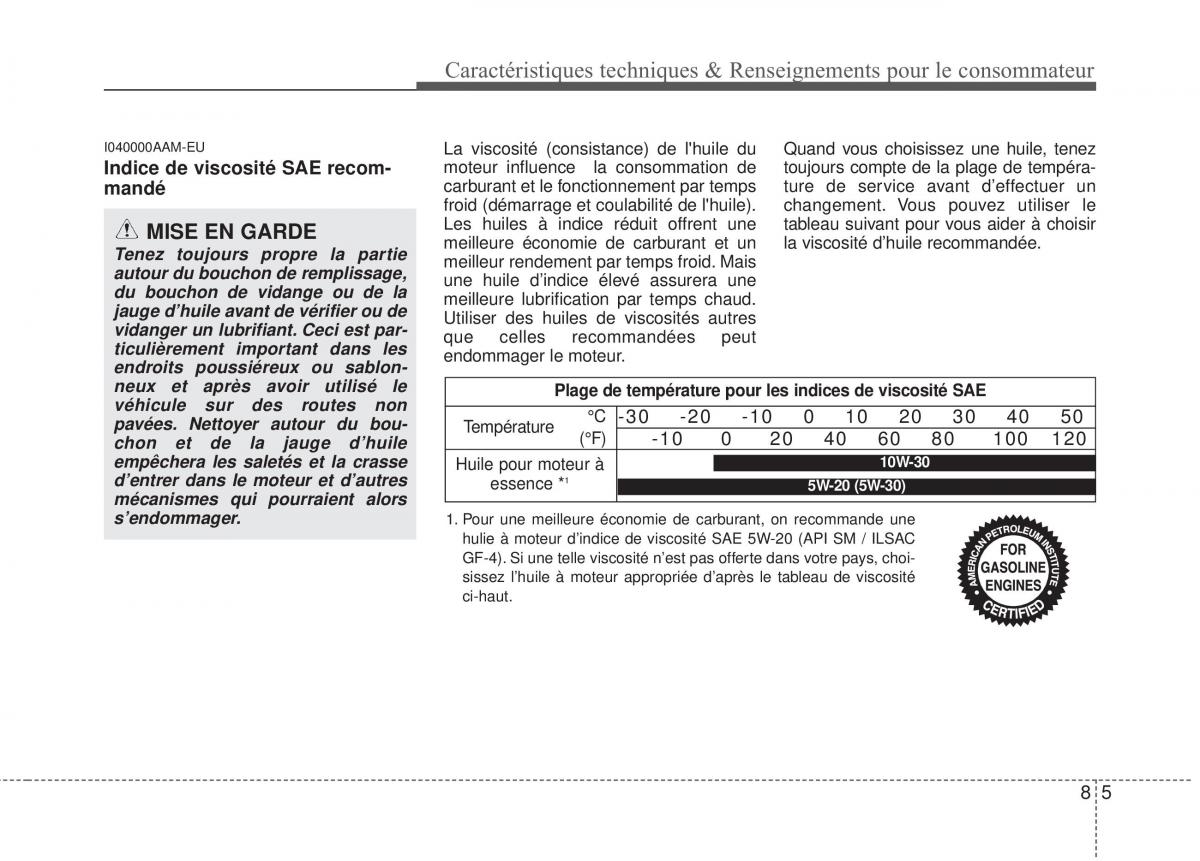 KIA Sportage III 3 manuel du proprietaire / page 391