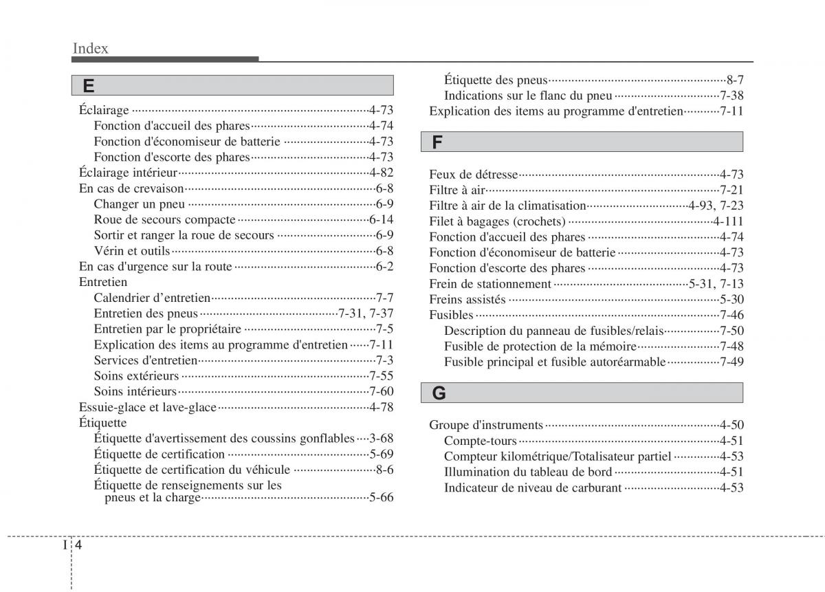 KIA Sportage III 3 manuel du proprietaire / page 397