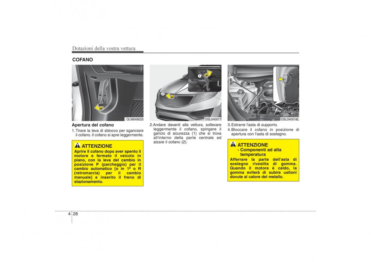 KIA Sportage III 3 manuale del proprietario / page 112