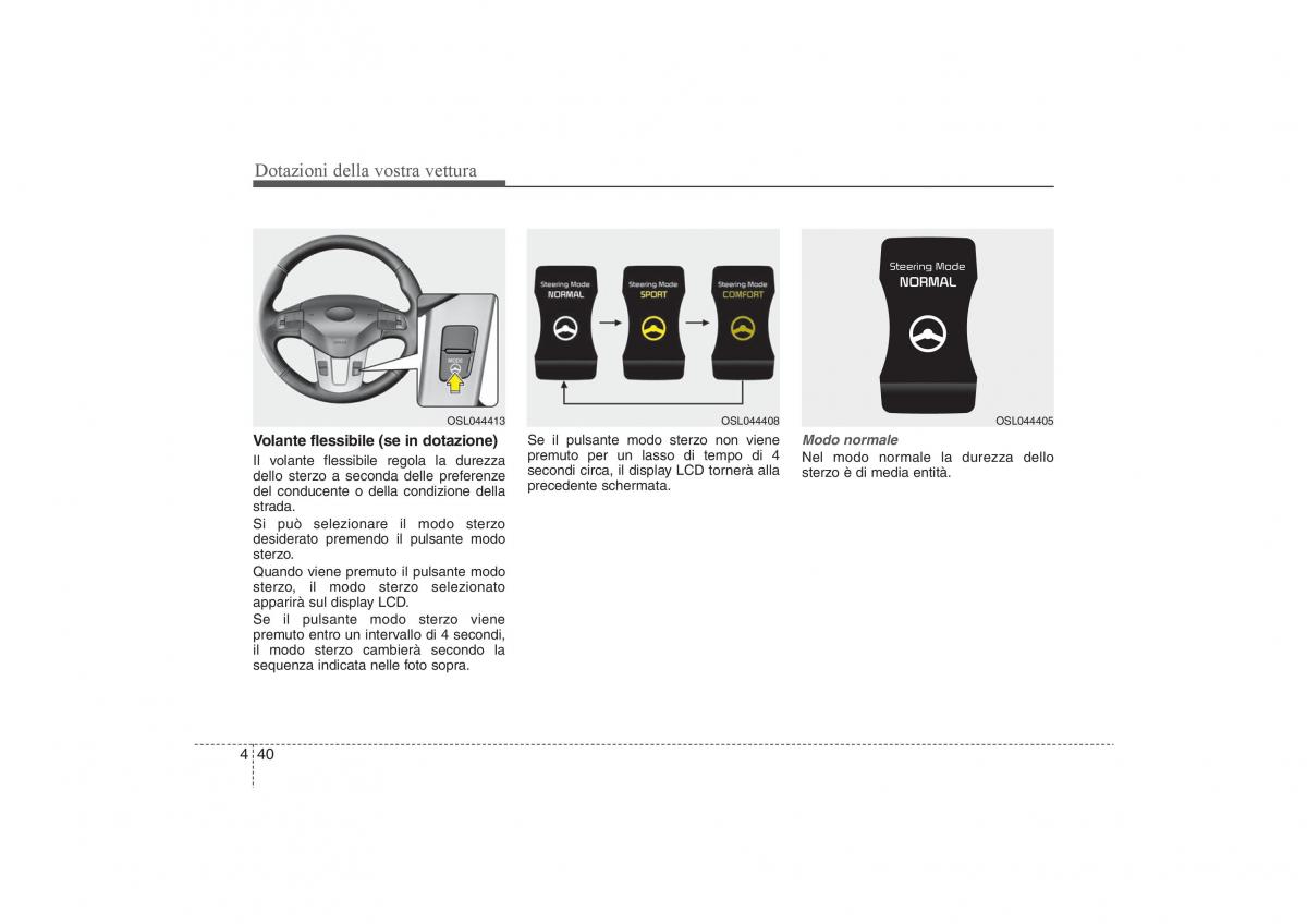 KIA Sportage III 3 manuale del proprietario / page 124