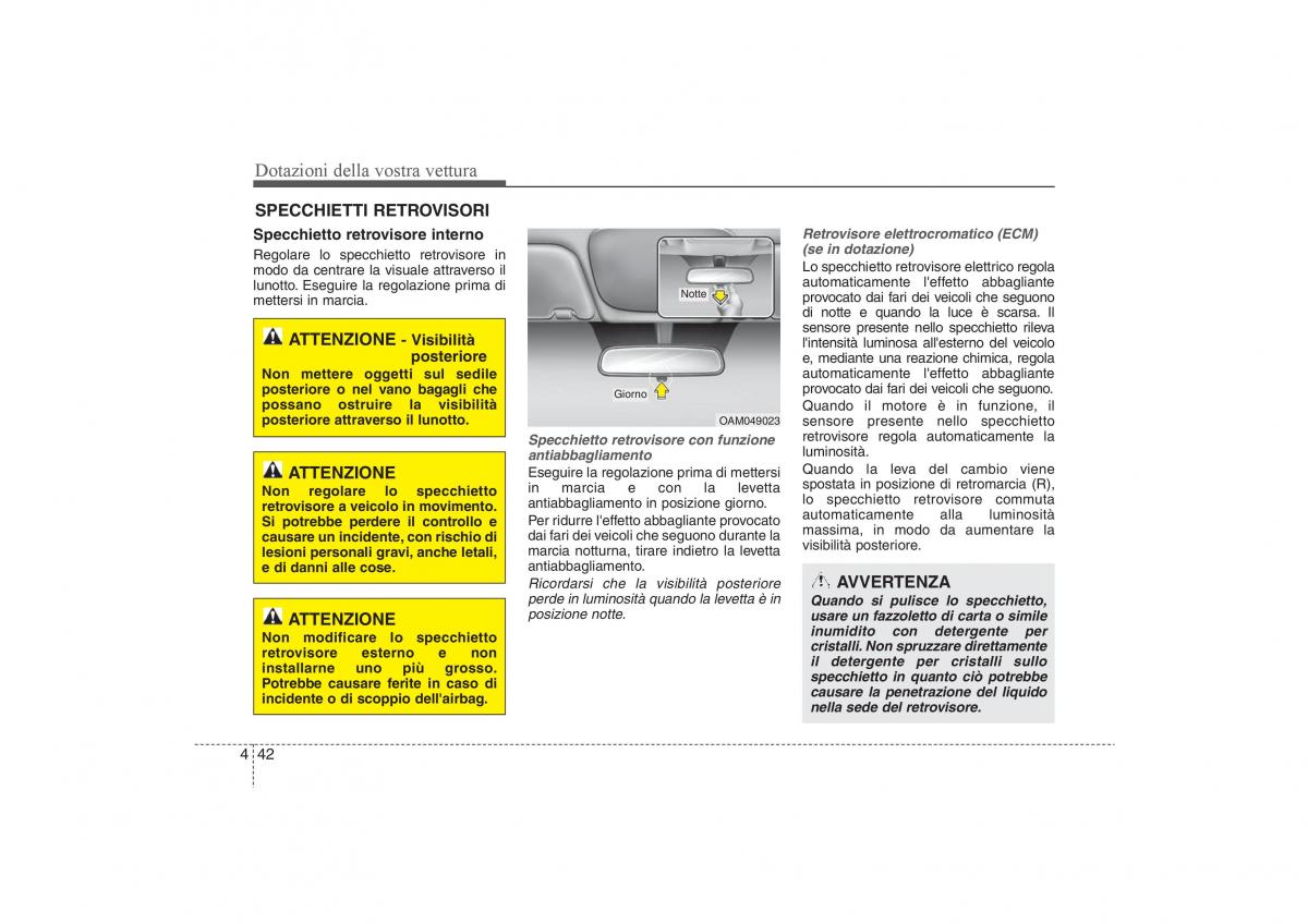 KIA Sportage III 3 manuale del proprietario / page 126