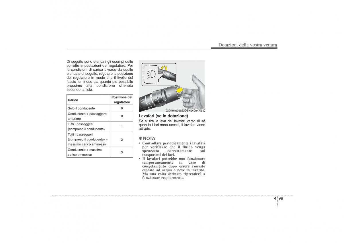 KIA Sportage III 3 manuale del proprietario / page 183