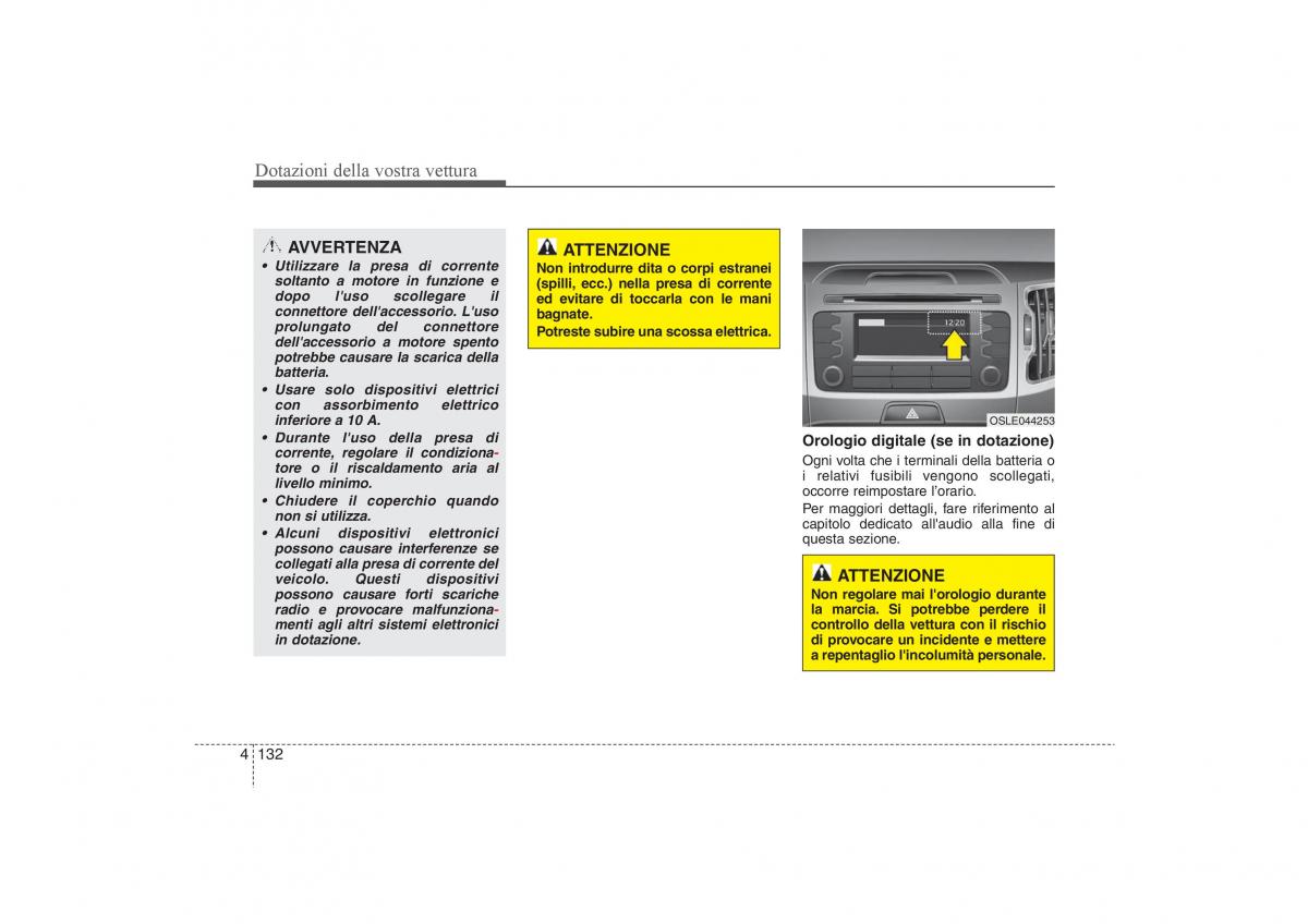 KIA Sportage III 3 manuale del proprietario / page 216