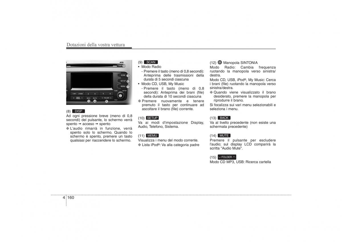 KIA Sportage III 3 manuale del proprietario / page 244