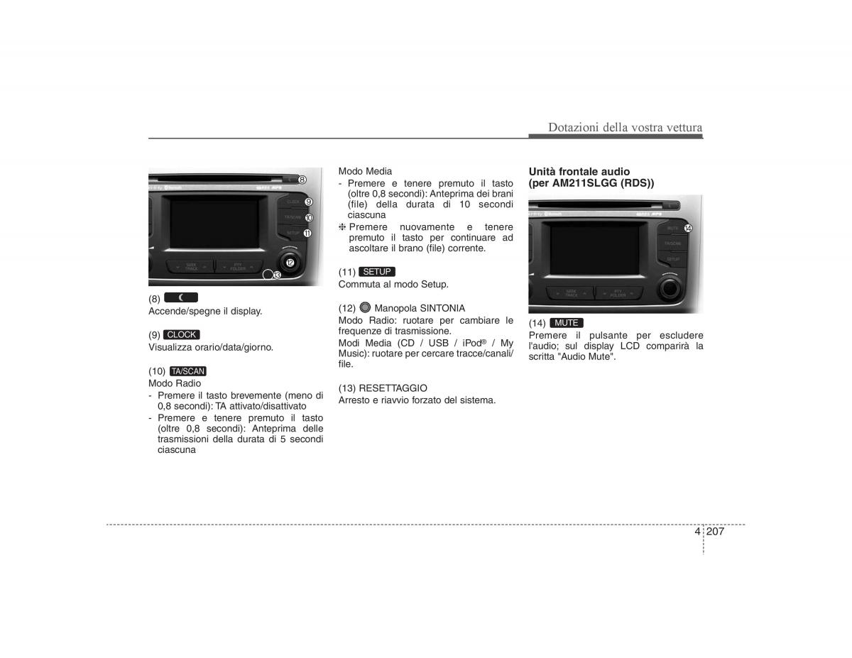 KIA Sportage III 3 manuale del proprietario / page 291