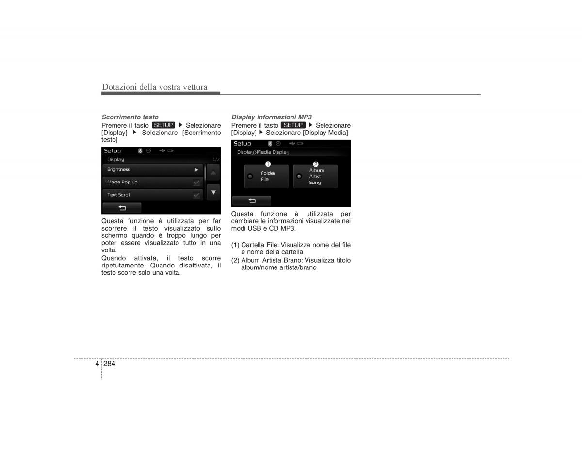 KIA Sportage III 3 manuale del proprietario / page 368