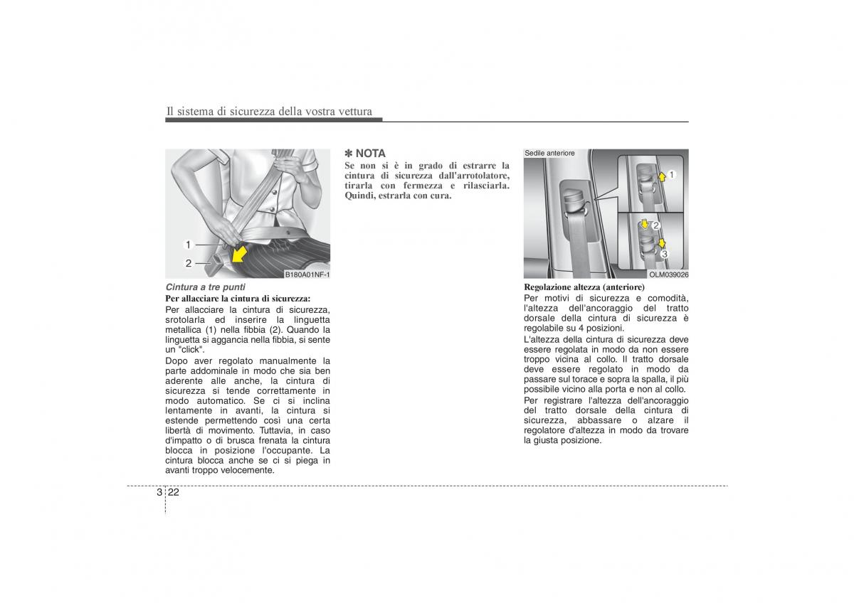 KIA Sportage III 3 manuale del proprietario / page 37