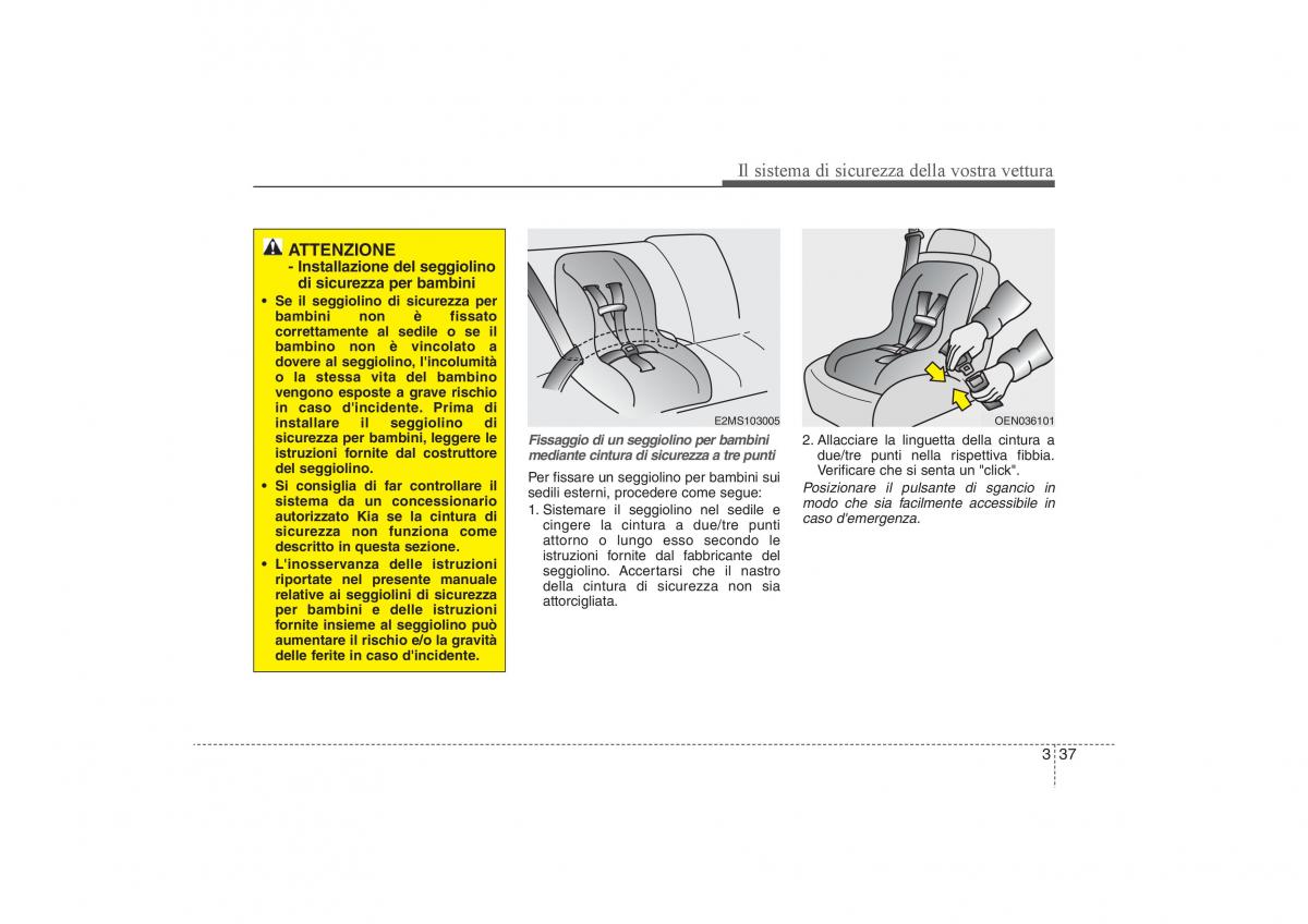 KIA Sportage III 3 manuale del proprietario / page 52