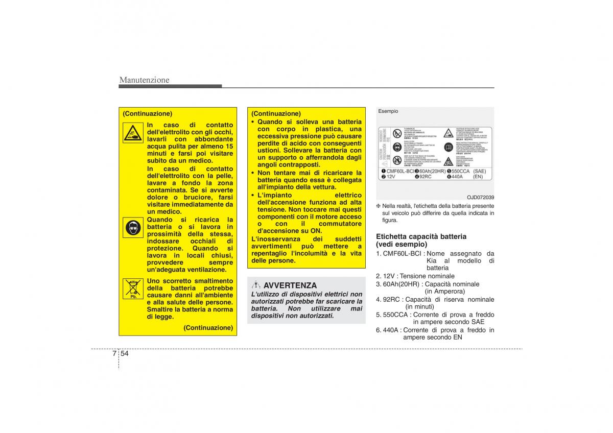 KIA Sportage III 3 manuale del proprietario / page 539