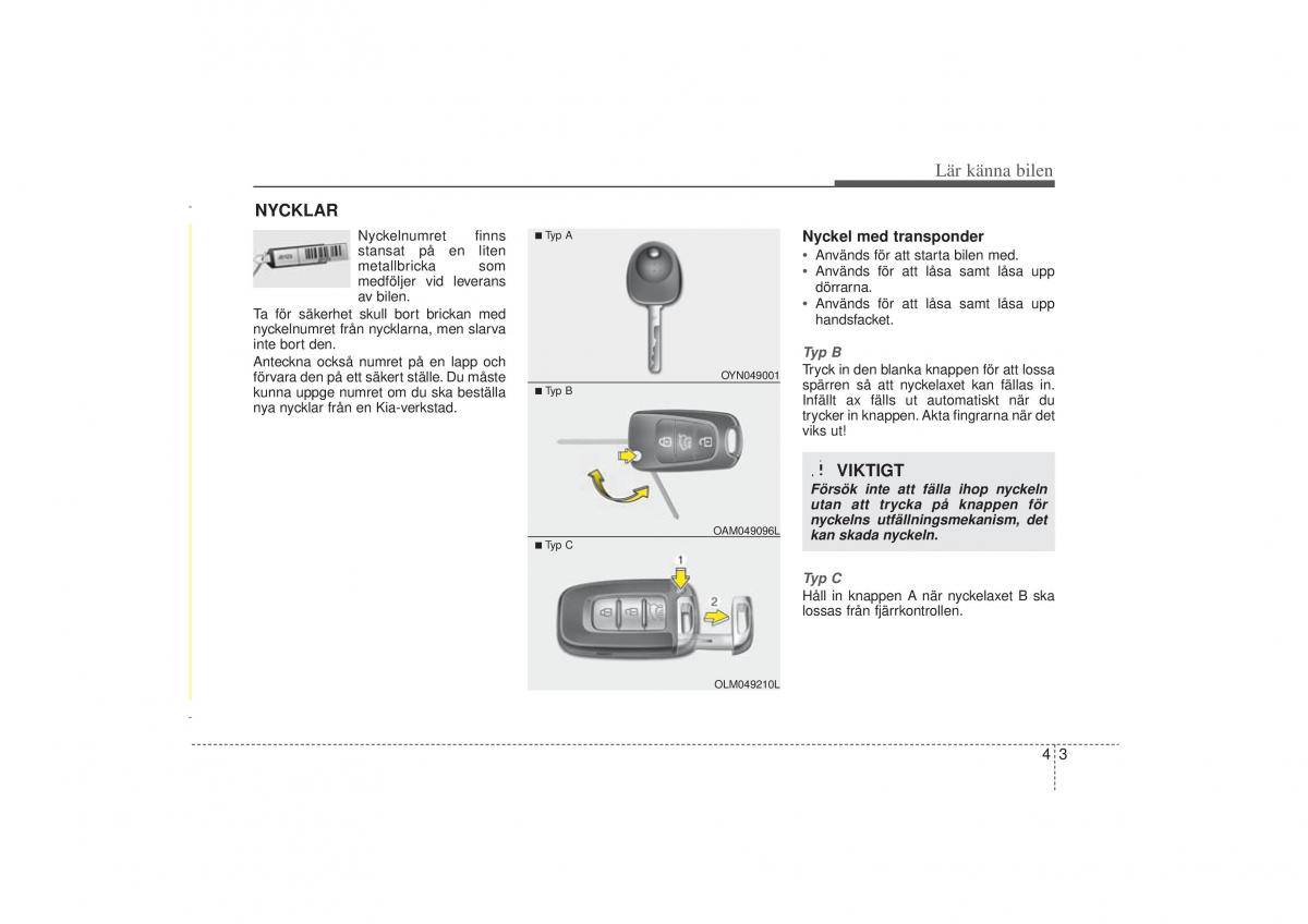 KIA Sportage III 3 instruktionsbok / page 76